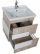 Тумба-умывальник Aquanet Мадейра 60 дуб кантри/белый 00183069+00182322