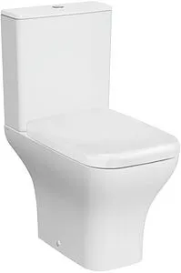 Унитаз-компакт безободковый VitrA Polar Rim-Ex белый 9843B003-7201, 1