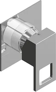 Смеситель для душа скрытого монтажа Cezares Molveno хром MOLVENO-DIM-01-Cr, 1