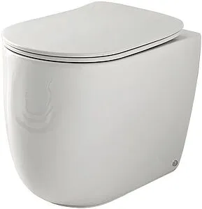 Унитаз приставной безободковый Kerasan Nolita Tornado белый матовый 531930, 1