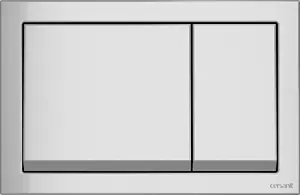 Клавиша смыва для унитаза Cersanit Enter P-BU-ENT/Cm хром матовый, 1