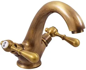 Смеситель для раковины Rav Slezak Morava retro бронза MK428.5SM, 1