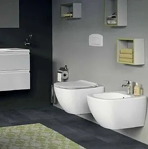 Биде подвесное Ideal Standard Tesi белый T457001 Биде подвесное Ideal Standard Tesi белый T457001, 4