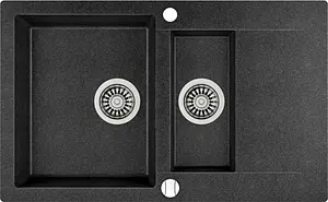 Мойка кухонная Teka Clivo 60 B-TQ черный металлик 40148020, 1