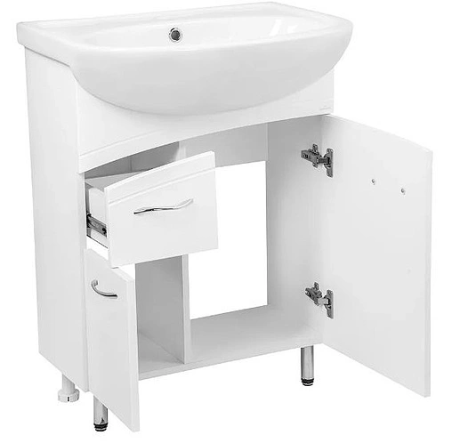 Тумба-умывальник напольная Cersanit Erica New 65 белый F-SU-ERN-ERI65+S-UM-ERI65/1-w