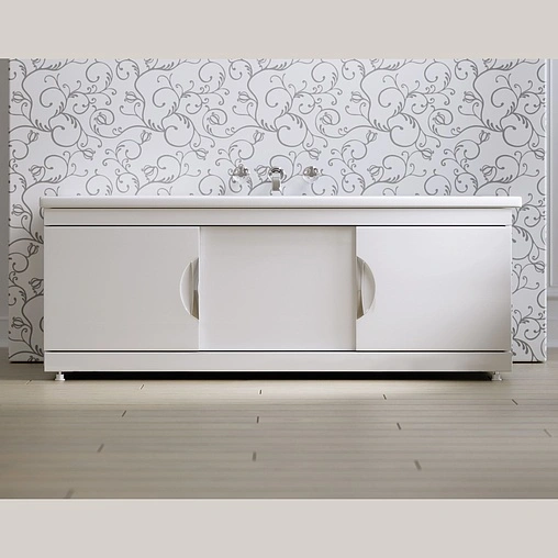 Экран для ванны фронтальный Alavann Monaco Still 160 белый 2086