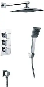 Душевая система с термостатом для душа Timo Tetra-thermo хром SX-0179/00SM Душевая система с термостатом для душа Timo Tetra-thermo хром SX-0179/00SM, 1