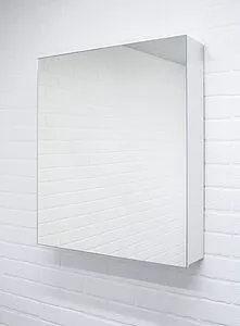 Шкаф-зеркало Айсберг Норма 60 белый DA1639HZ, 5
