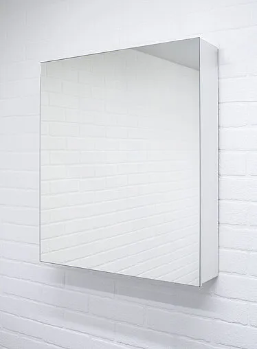 Шкаф-зеркало Айсберг Норма 60 белый DA1639HZ