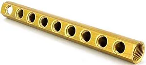 Коллектор распределительный проходной 9 отводов 1"в/в x ½"в Tiemme 1970074 Коллектор распределительный проходной 9 отводов 1"в/в x ½"в Tiemme 1970074, 4