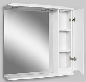 Шкаф-зеркало Am.Pm Like 80 R белый M80MPR0801WG, 5