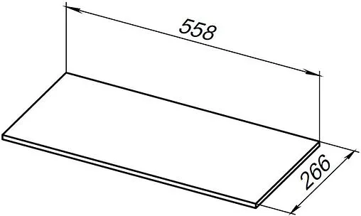 Полка для стеллажа Allen Brau Liberty бежевый 1.33010.B
