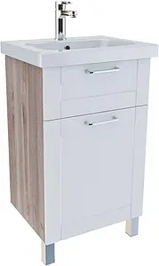 Тумба под умывальник напольная IDDIS New Sena 50 белый/дерево NSE50W1i95 Тумба под умывальник напольная IDDIS New Sena 50 белый/дерево NSE50W1i95, 1