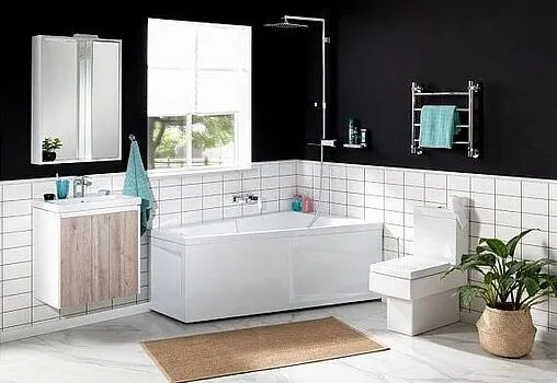 Шкаф-зеркало Aquanet Клио 60 R белый 00189228