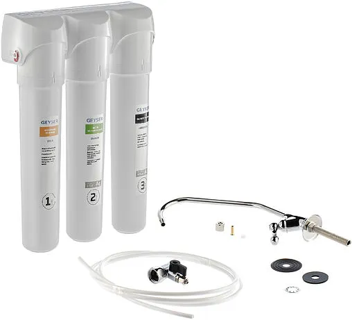 Фильтр под мойку для жесткой воды Гейзер Смарт Био 521 11056