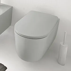 Унитаз подвесной безободковый Kerasan Nolita Tornado Grigio matt 531559, 3