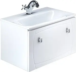 Тумба-умывальник подвесная IDDIS Rise 70 белый RIS70W0i95K, 1