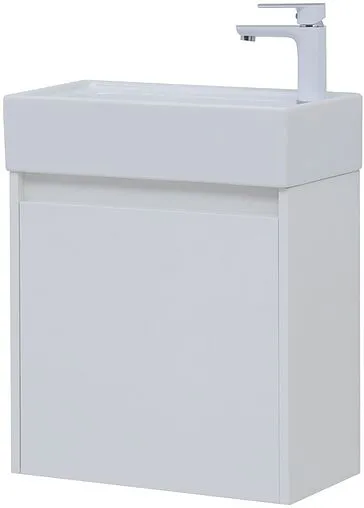 Тумба под умывальник подвесная Aquanet Nova Lite 50 белый глянец 00298853