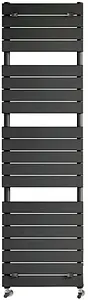 Полотенцесушитель водяной лесенка Lazzarini Palermo 1738х500 антрацит матовый 381688, 1