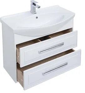 Тумба-умывальник Aquanet Остин 85 белый 00252672+00185346, 5