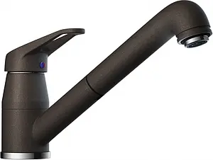 Смеситель для кухни с выдвижным изливом Omoikiri Tateyama-S DC темный шоколад 4994135 Смеситель для кухни с выдвижным изливом Omoikiri Tateyama-S DC темный шоколад 4994135, 1
