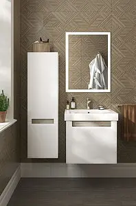 Шкаф-пенал подвесной Kerama Marazzi Buongiorno Plus белый/дуб кантри BGP.130\WHT Шкаф-пенал подвесной Kerama Marazzi Buongiorno Plus белый/дуб кантри BGP.130\WHT, 5