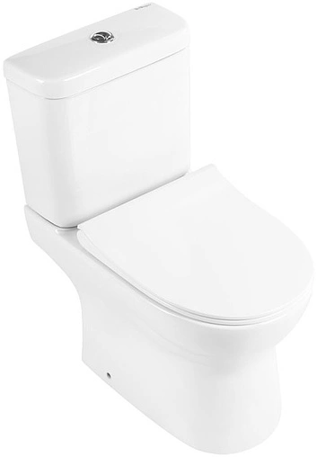 Унитаз-компакт безободковый BelBagno Steam белый BB130CPR+BB130T