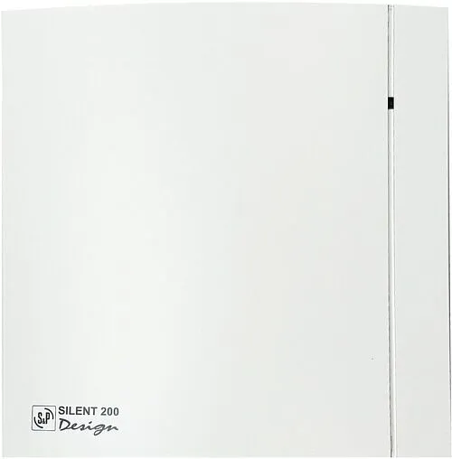 Вентилятор вытяжной Soler &amp; Palau SILENT-200 CZ MATT WHITE DESIGN 4C