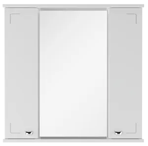 Шкаф-зеркало Айсберг Милана 70 белый DA1127HZ, 3