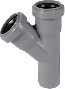 Тройник внутренний D=40x40мм Угол 45° Ostendorf HTEA 111200, 1