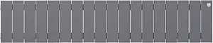 Радиатор биметаллический 20 секций Royal Thermo PianoForte 200 Silver Satin RTPSS20020 Радиатор биметаллический 20 секций Royal Thermo PianoForte 200 Silver Satin RTPSS20020, 2