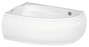 Ванна акриловая Cersanit Joanna 140x90 L 63334, 1