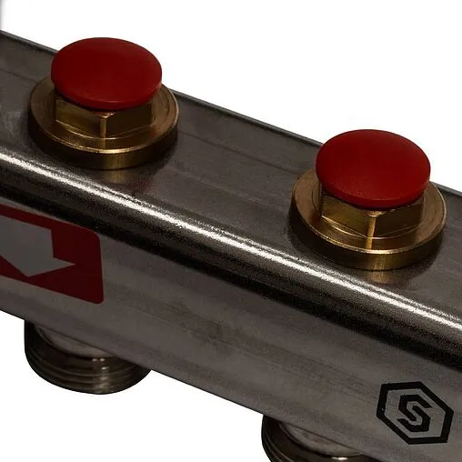 Группа коллекторная без расходомеров 3 отвода 1&quot;в/в x ¾&quot;ек Stout SMS 0912 000003