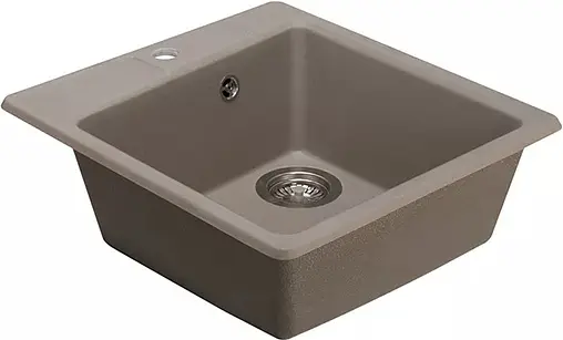 Мойка кухонная Aquaton Парма 47 серый шелк 1A713032PM250 Мойка кухонная Aquaton Парма 47 серый шелк 1A713032PM250