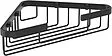 Полка Ideal Standard IOM чёрный матовый A9105XG