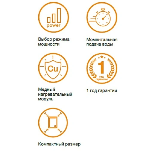 Водонагреватель проточный электрический Thermex Prime TIP 500 (combi) 211002
