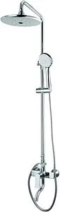 Душевая система со смесителем для ванны IDDIS Edifice хром EDISB3Fi06, 1