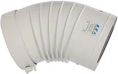 Колено для дымохода Ø 100/150мм ∠ 45° (PP) для конденсационных котлов E.C.A. AB66 7006721494