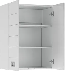 Шкаф двухстворчатый Домино Cube-2 50 белый DC5016H, 3