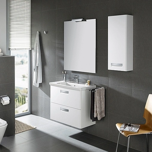 Тумба под умывальник подвесная Roca Gap 70 белый матовый ZRU9302733