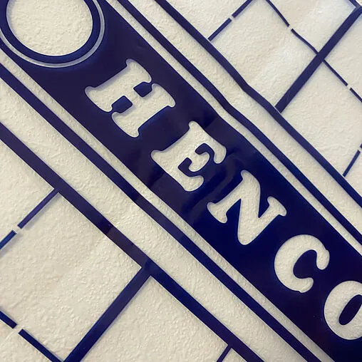 Пленка текстурная с разметкой 1100х0,15мм x 90м Henco UFH-FOIL99