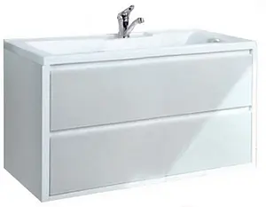 Тумба под умывальник подвесная Aquaton Римини 100 белый 1A232801RN010 Тумба под умывальник подвесная Aquaton Римини 100 белый 1A232801RN010, 1