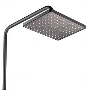 Душевая система с термостатом для ванны Swedbe Hermes чёрный матовый 5115B Душевая система с термостатом для ванны Swedbe Hermes чёрный матовый 5115B, 5