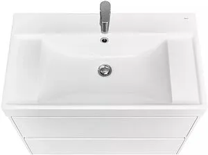 Тумба-умывальник подвесная Roca Ona 80 белый матовый A857630509+ZRU9307562 Тумба-умывальник подвесная Roca Ona 80 белый матовый A857630509+ZRU9307562, 3