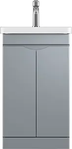 Тумба-умывальник напольная ISVEA Neo 50 серый 21NGS519050E Тумба-умывальник напольная ISVEA Neo 50 серый 21NGS519050E, 3