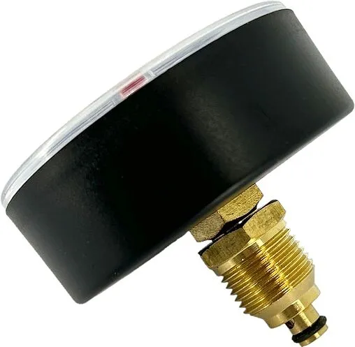 Термоманометр радиальный Uni-fitt 80мм 4 бар 120°С ½&quot; 311D1442