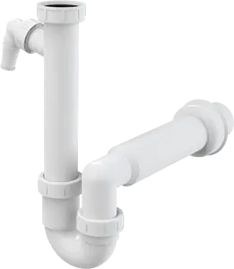 Сифон трубный для мойки AlcaPlast A81-DN50 Сифон трубный для мойки AlcaPlast A81-DN50, 1