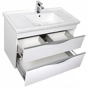 Тумба-умывальник Aquanet Эвора 100 белый 00185195+00182325 Тумба-умывальник Aquanet Эвора 100 белый 00185195+00182325, 5