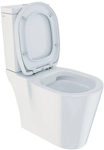 Унитаз-компакт безободковый IDDIS Calipso Rimless белый CALRDSEi24