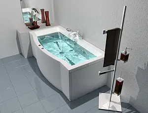 Панель для ванны боковая правая Aquatek Гелиос 90 R белый EKR-B0000038 Панель для ванны боковая правая Aquatek Гелиос 90 R белый EKR-B0000038, 2